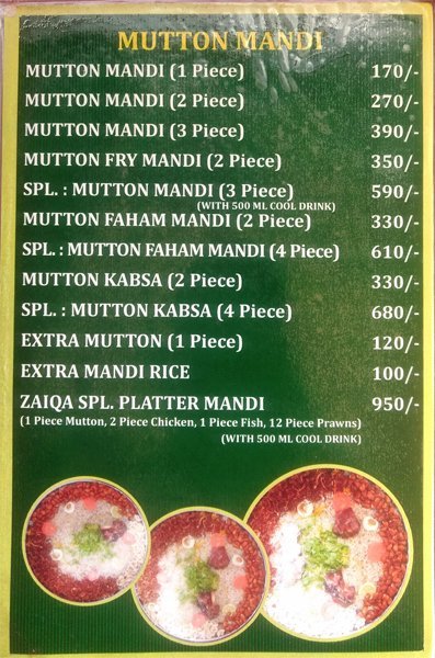 Zaiqa Arabian Food Court - Saroor Nagar - Hyderabad image 4